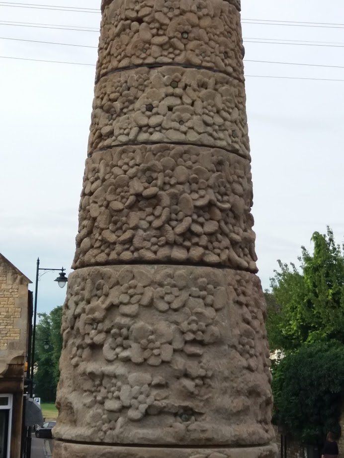 The last remaining fragment of the Stamford is a carving of a rose